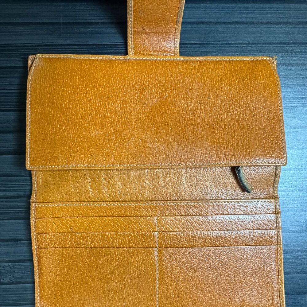 GUCCI GG Abbey Canvas Leather Bifold Long Wallet Authentic|Used - Picture 3 of 9